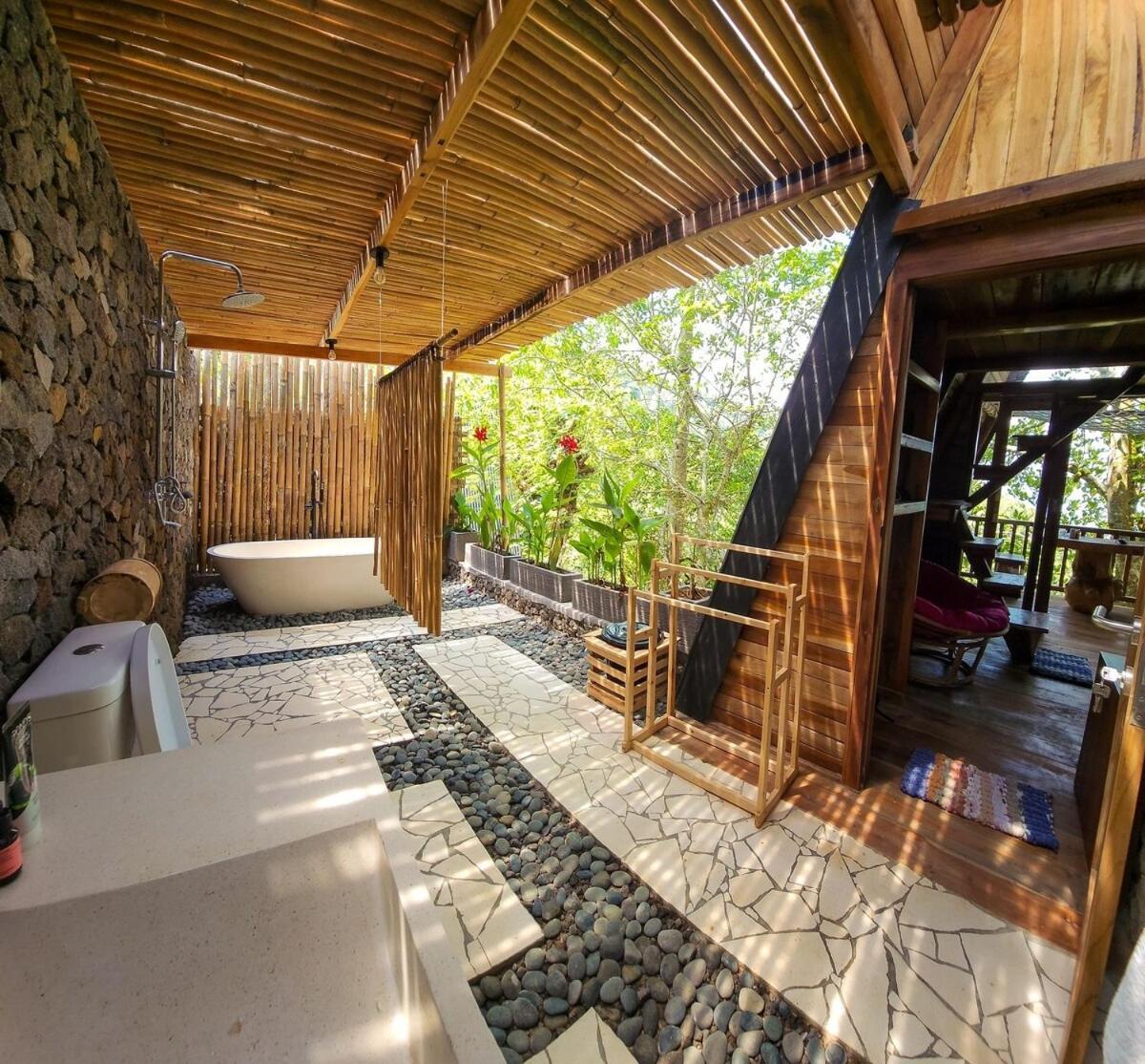 Munduk Umah Cabin Exterior foto